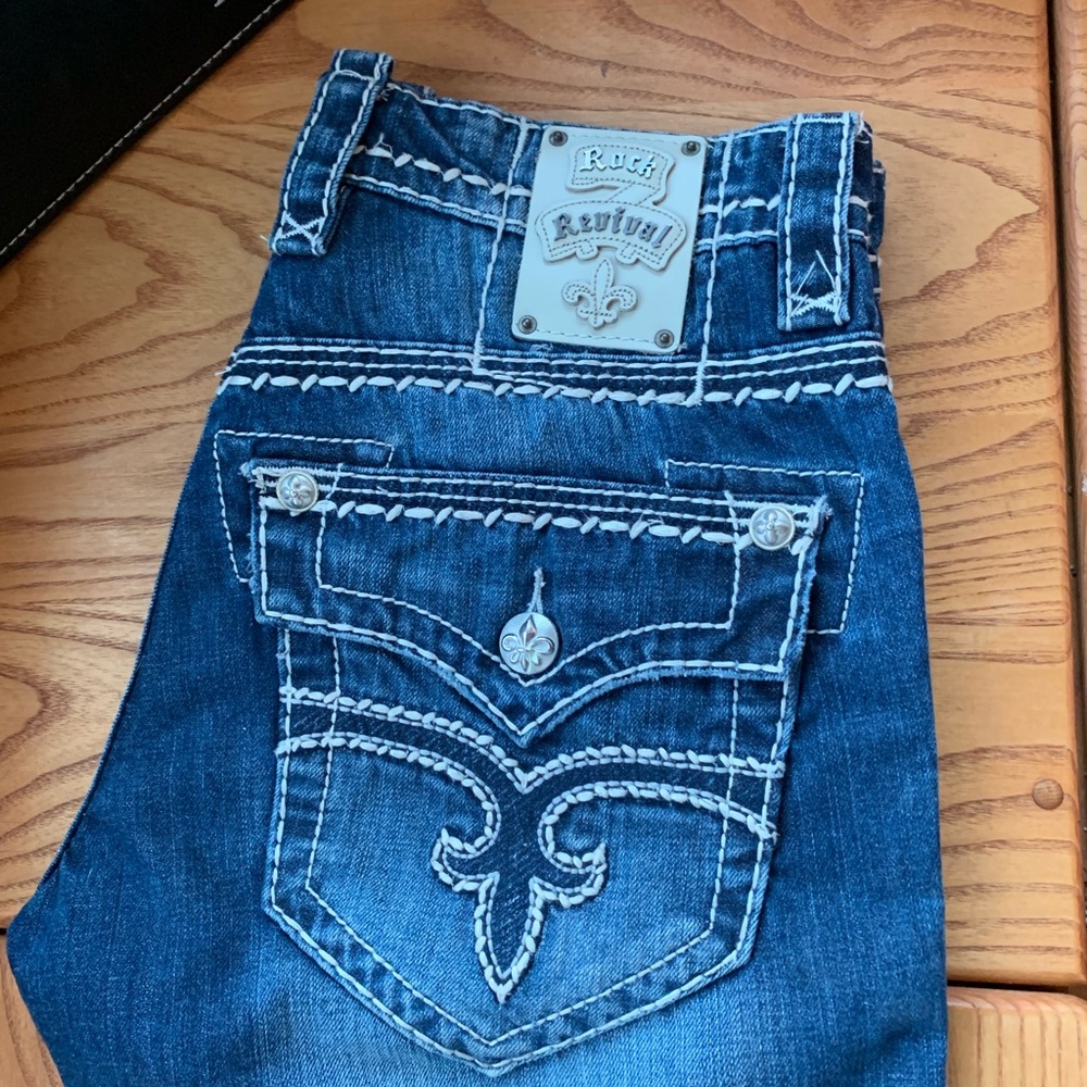 Men’s Rock Revival jeans. Like new